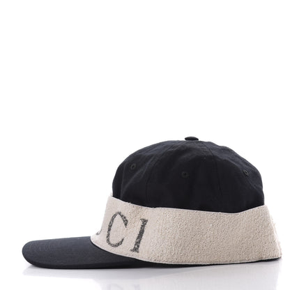 Gucci Gabardine Headband Baseball Hat M Black 4 of 8