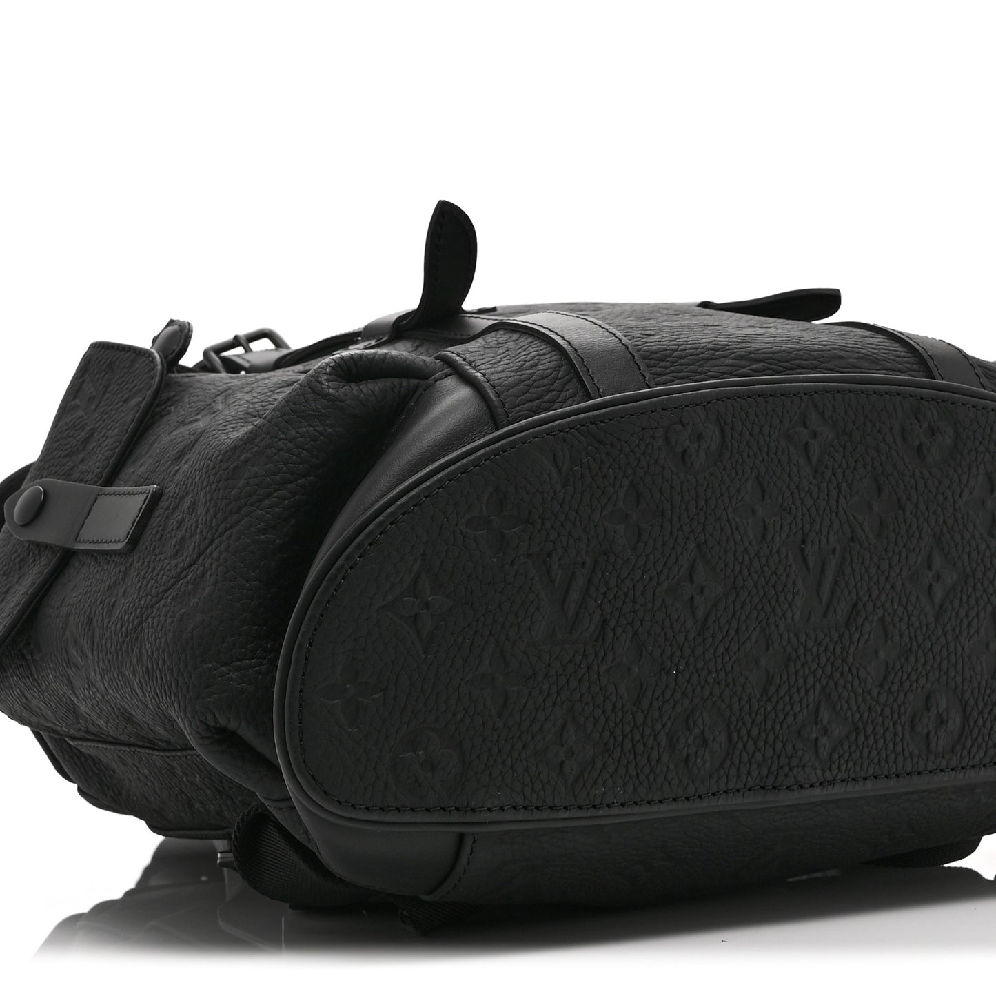 Taurillon Monogram Christopher PM Backpack Black