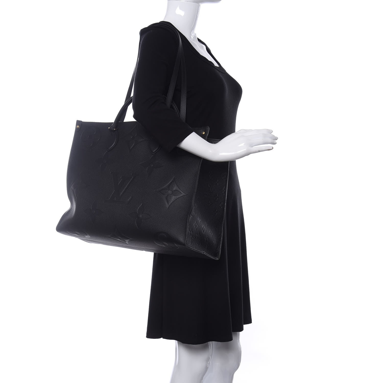 Louis Vuitton Empreinte Monogram Giant Onthego GM Black 2 of 10
