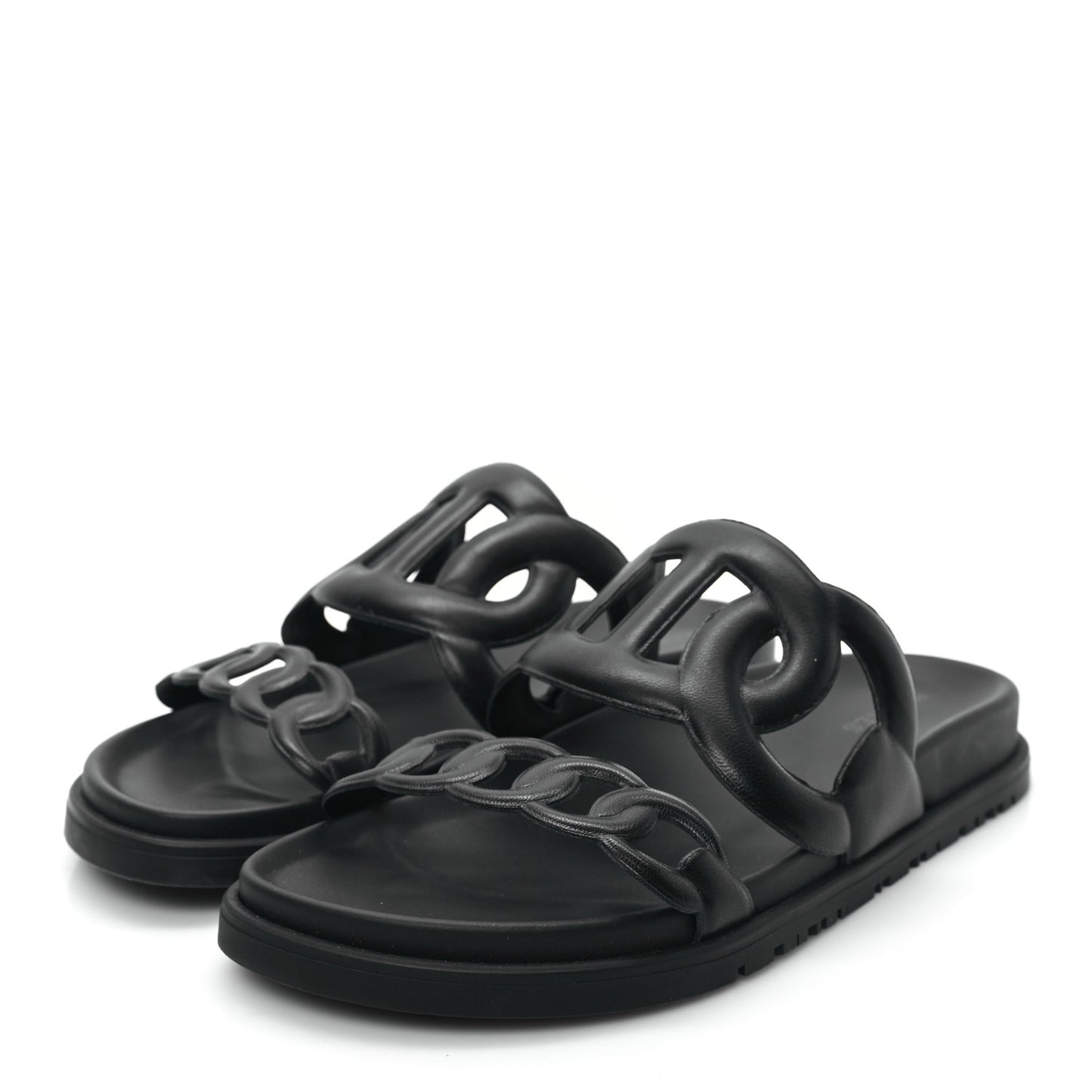 Nappa Extra Sandals 37 Black
