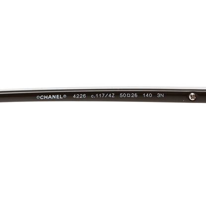 Chanel Metal Round Sunglasses 4226 Rose Gold 5 of 8