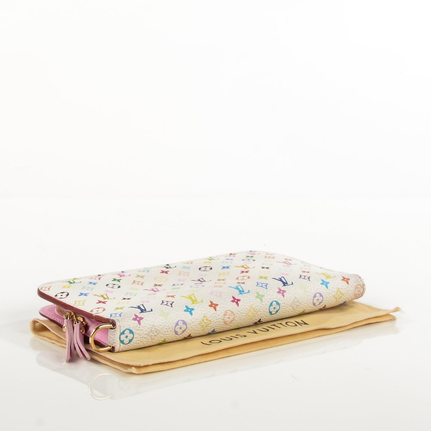 Monogram Multicolor Insolite Wallet White Litchi