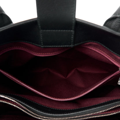 Chanel Grained Calfskin Medium Neo Executive Shopper Tote Black 6 of 18