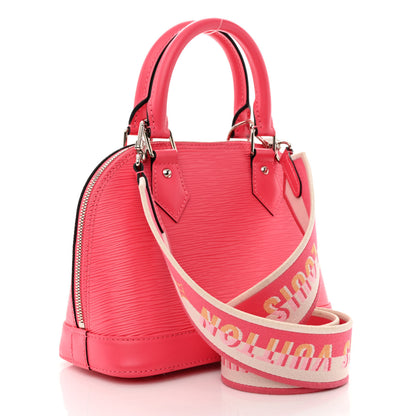 Louis Vuitton Epi Jacquard Alma BB Dragon Fruit 3 of 16