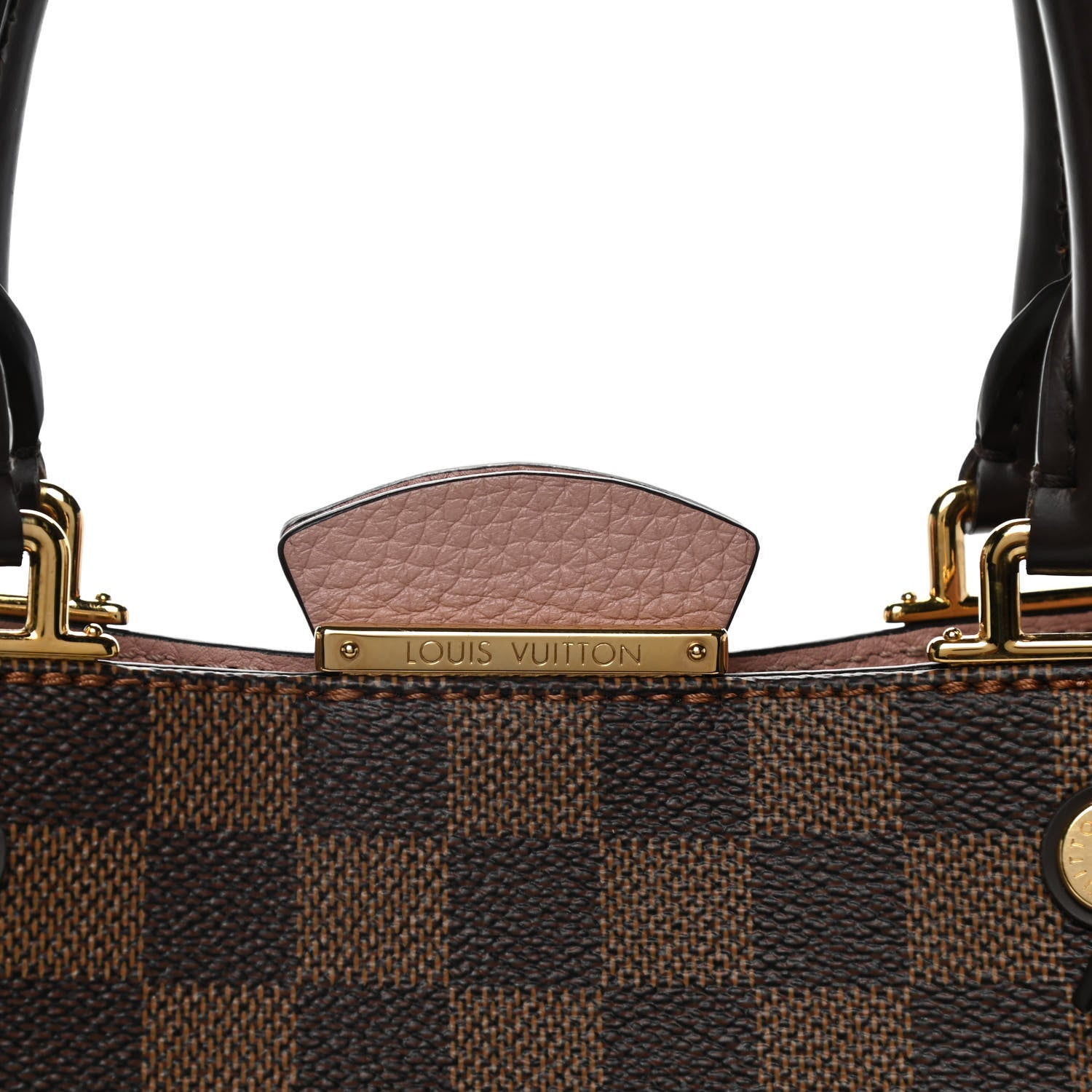 Louis Vuitton Damier Ebene Cuir Taurillon Brittany Magnolia 7 of 10
