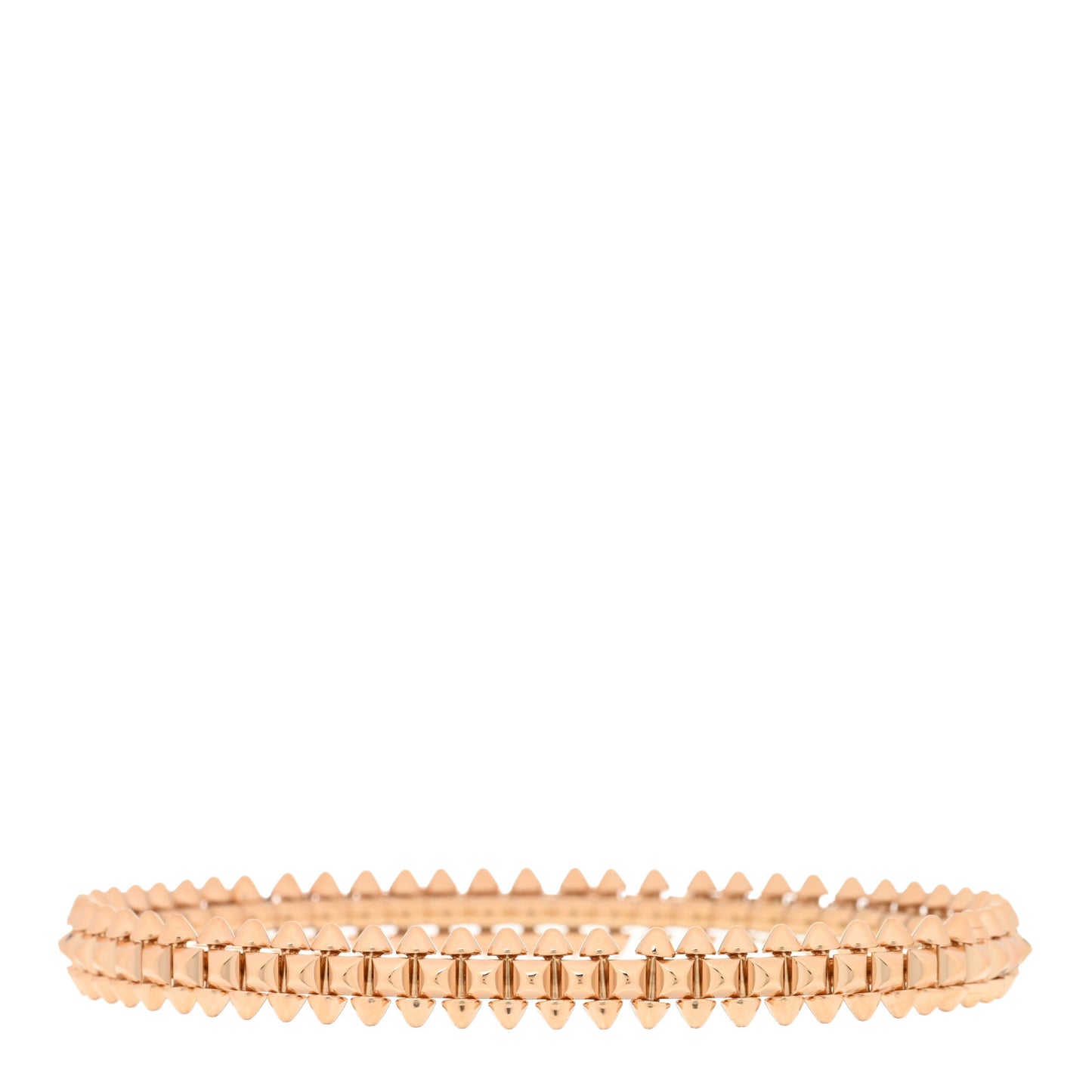 18K Pink Gold Small Clash De Cartier Bracelet 16