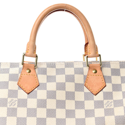 Louis Vuitton Damier Azur Speedy 30 12 of 12