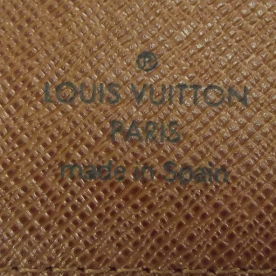 Monogram Pocket Agenda Cover