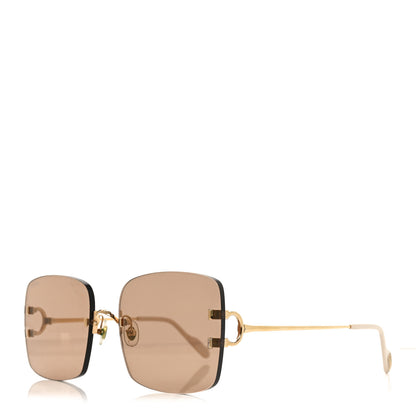Cartier Signature C De Cartier Sunglasses Gold 1 of 7