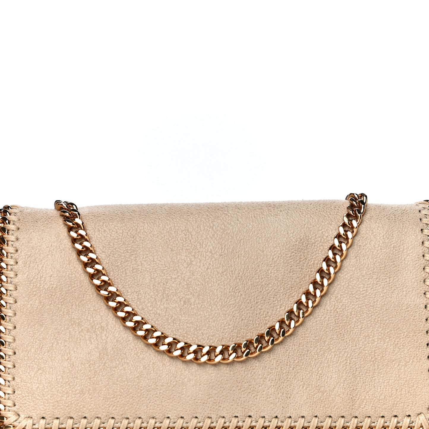 Shaggy Deer Falabella Crossbody Bag Beige