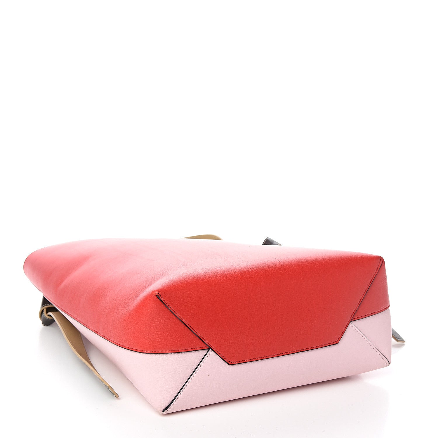 Celine Shiny Smooth Calfskin Small Twisted Cabas Chili Pale Pink 3 of 10