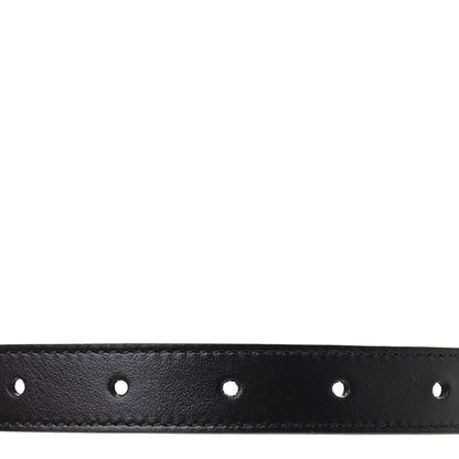 Gucci Plutone Calfskin Double G 20mm Belt 65 26 Black 4 of 5