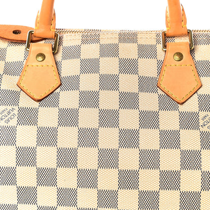 Louis Vuitton Damier Azur Speedy 30 8 of 10