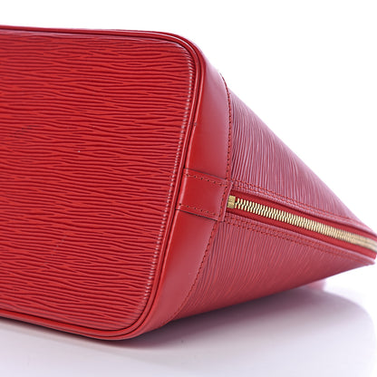Louis Vuitton Epi Alma PM Castillan Red 10 of 13