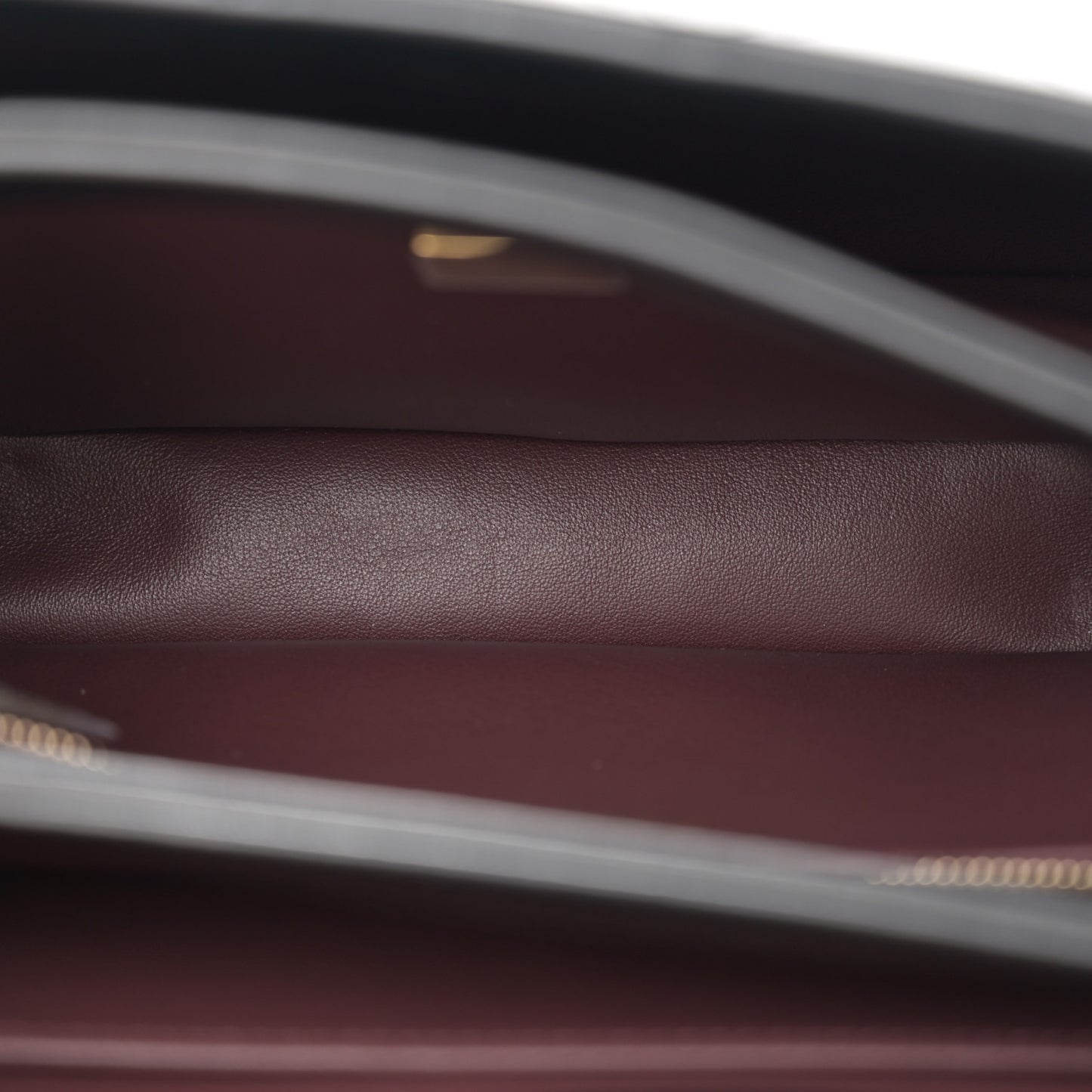 Lambskin Quilted Mini Trendy CC Dual Handle Flap Bag Black