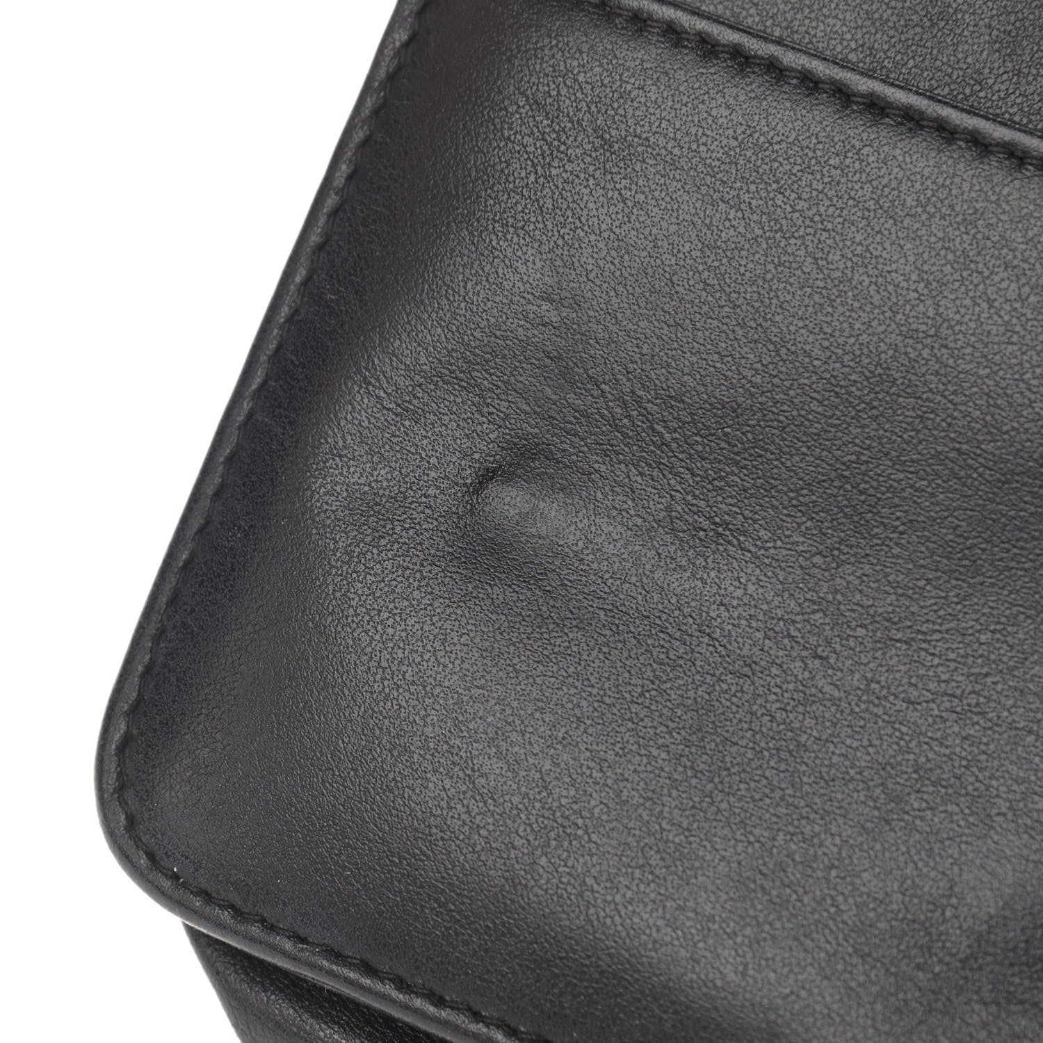 Chanel Aged Calfskin Quilted Gabrielle Wallet On Chain WOC Black 15 of 16