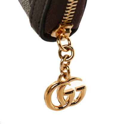 Gucci GG Supreme Monogram Web Ophidia Zip Around Wallet Brown 10 of 10