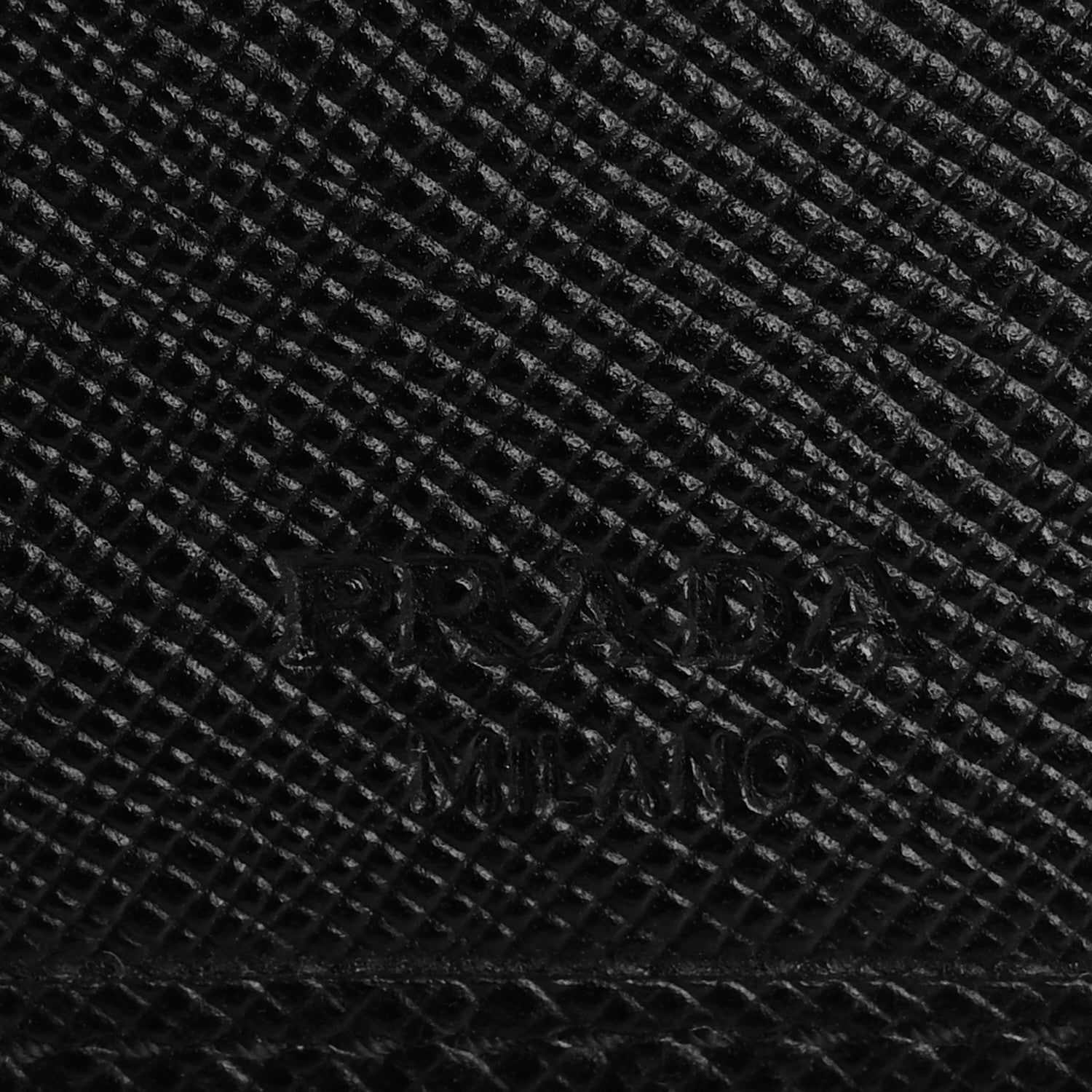 Prada Saffiano Checkbook Cover Black 6 of 12