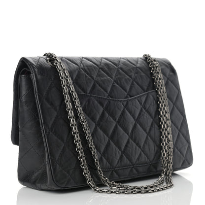Chanel Aged Calfskin Quilted 2.55 Reissue 227 Flap Black 3 of 10