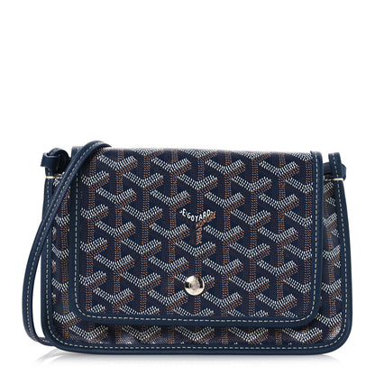 Goyard Goyardine Plumet Wallet Clutch Navy 1 of 8
