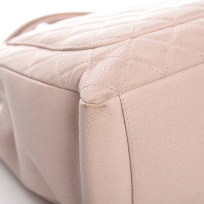 Chanel Caviar Quilted Grand Shopping Tote GST Light Pink 13 of 16