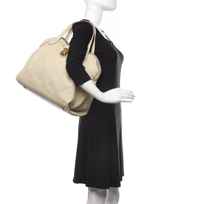 Louis Vuitton Mahina Cirrus MM Ivory 2 of 13