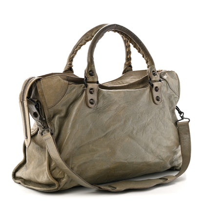 Balenciaga Agneau Classic Hardware City Gris Galet 4 of 13