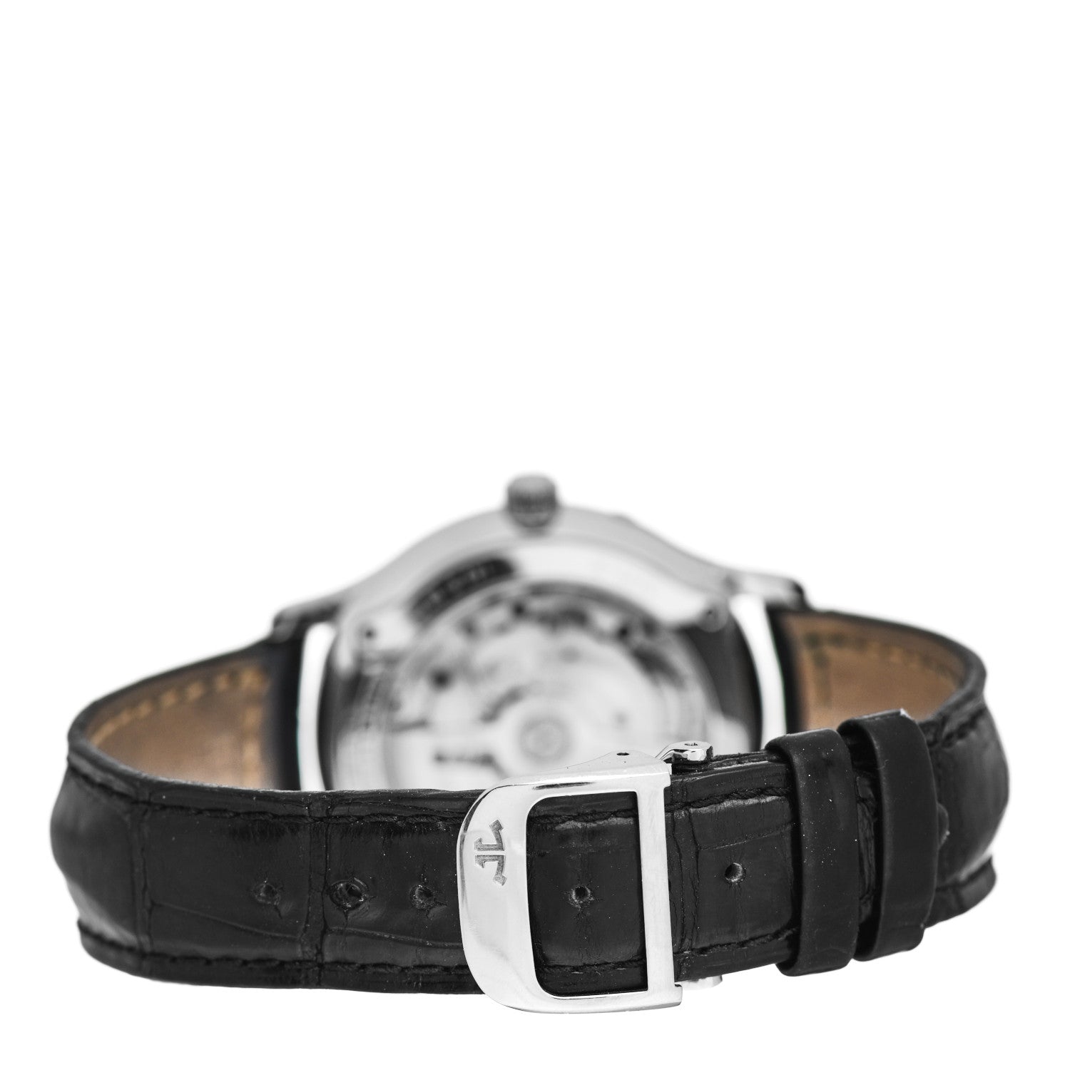 Jaeger-LeCoultre Stainless Steel Alligator 37mm Master Control Reserve de Marche Automatic Watch Q1378420 3 of 4
