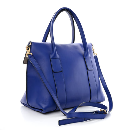Salvatore Ferragamo Calfskin Sookie Shoulder Bag Blue 4 of 13