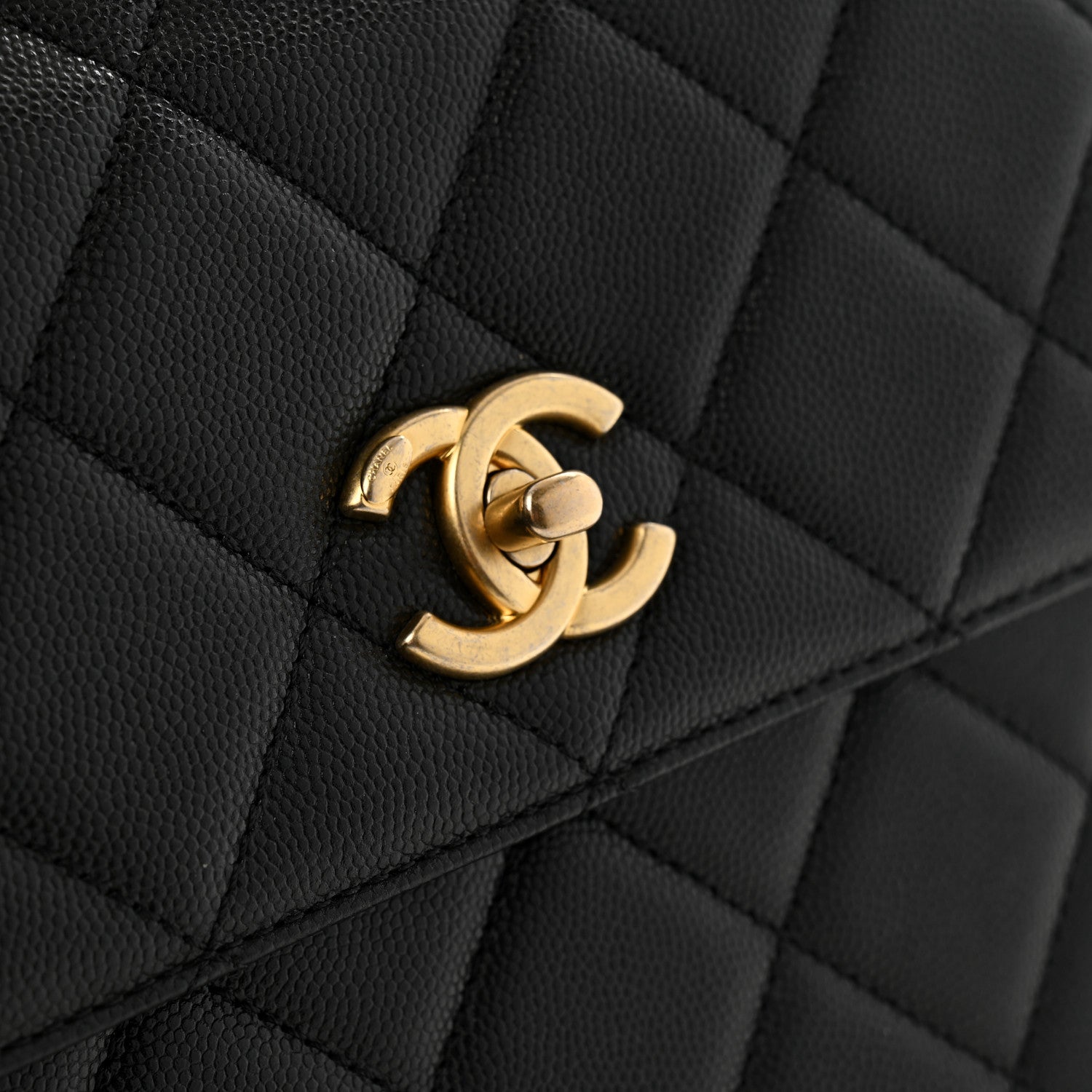 Chanel Caviar Quilted Chain Backpack Black 11 of 12