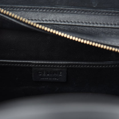 Celine Smooth Calfskin Nano Luggage Black 8 of 9