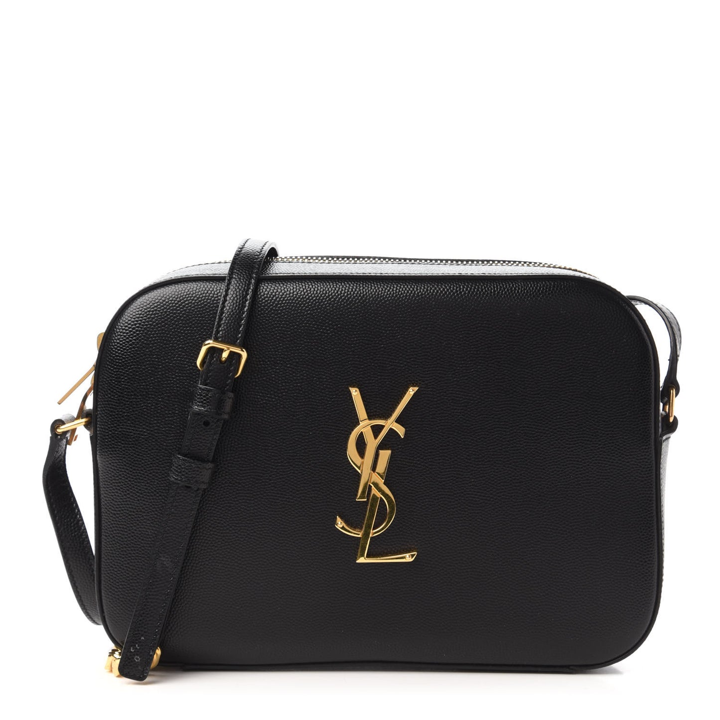 Grain De Poudre Medium Classic Monogram Camera Bag Black