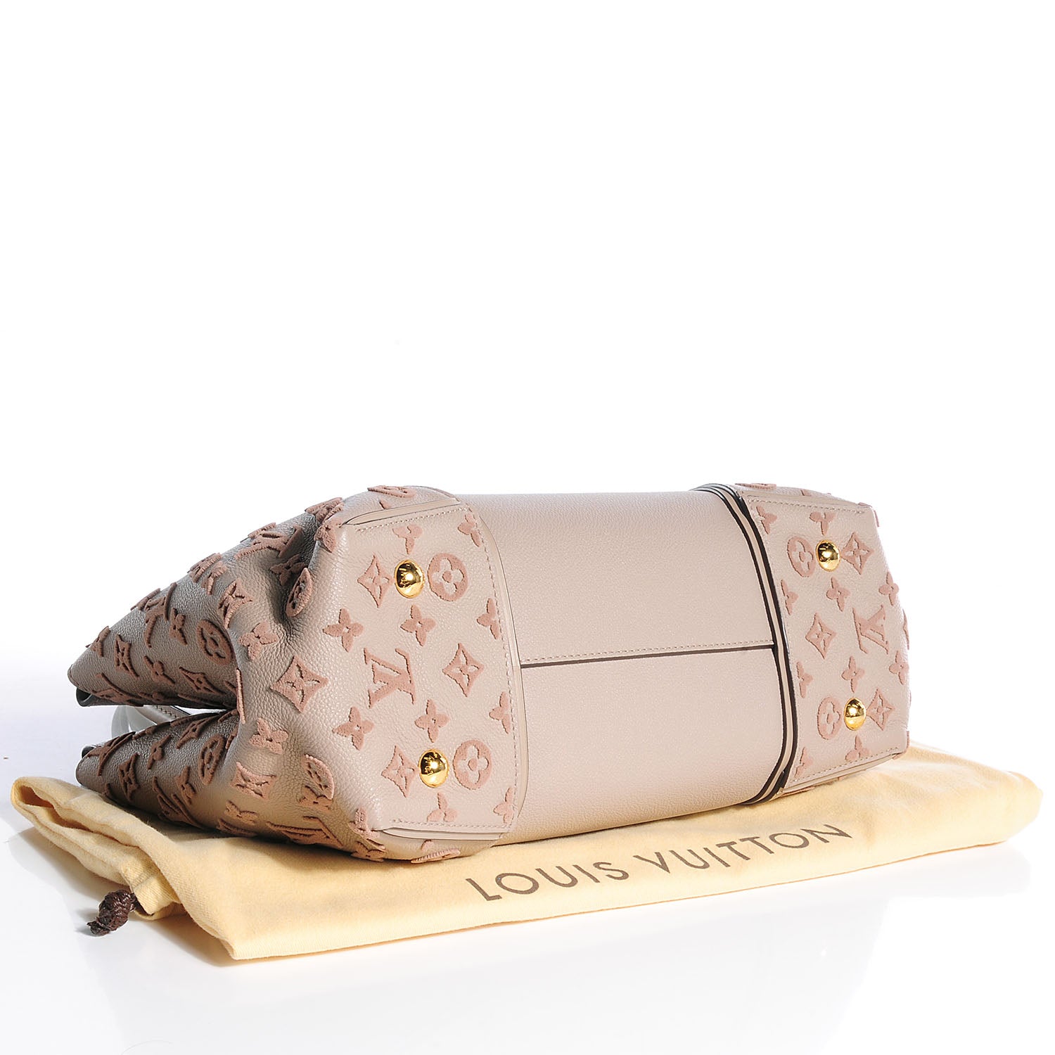 Louis Vuitton Veau Cachemire Tote W PM Galet 4 of 8