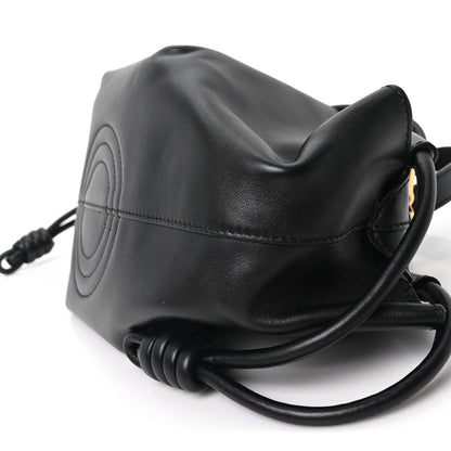 Loewe Shiny Nappa Calfskin Small Paseo Bag Black 9 of 9