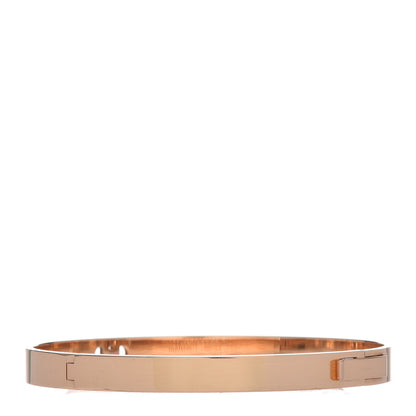 Hermes 18K Yellow Gold Diamond PM H D'Ancre Bracelet SH 3 of 5