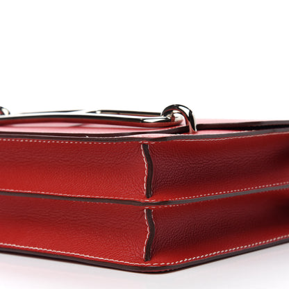 Hermes Evercolor Sac Roulis 23 Rouge Grenat 10 of 11
