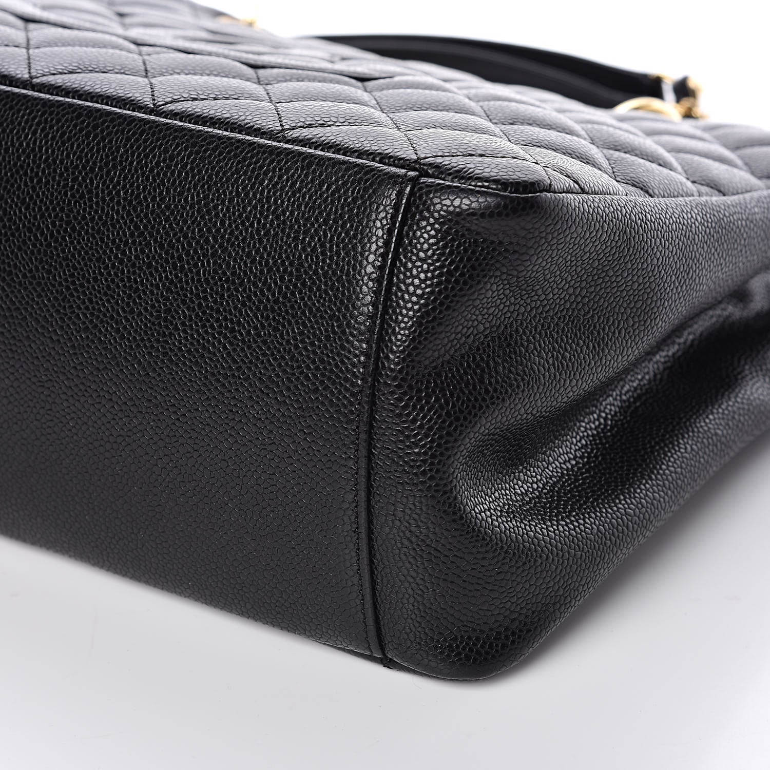 Chanel Caviar Quilted Grand Shopping Tote GST Black 9 of 11