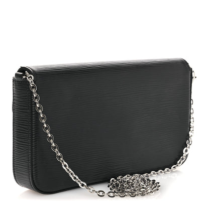 Louis Vuitton Epi Pochette Felicie Black 4 of 12