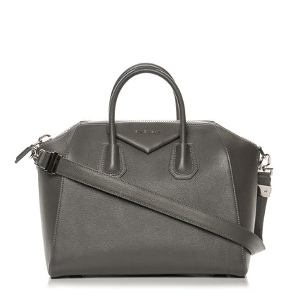 Givenchy Sugar Goatskin Medium Antigona Dark Grey 1 of 7