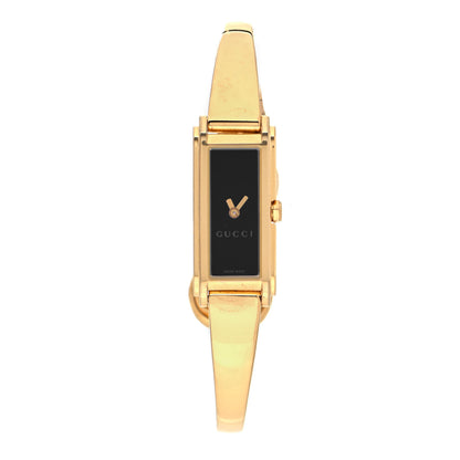 Gucci Stainless Steel 14mm 109 Horsebit Quartz Watch Black 1 of 5