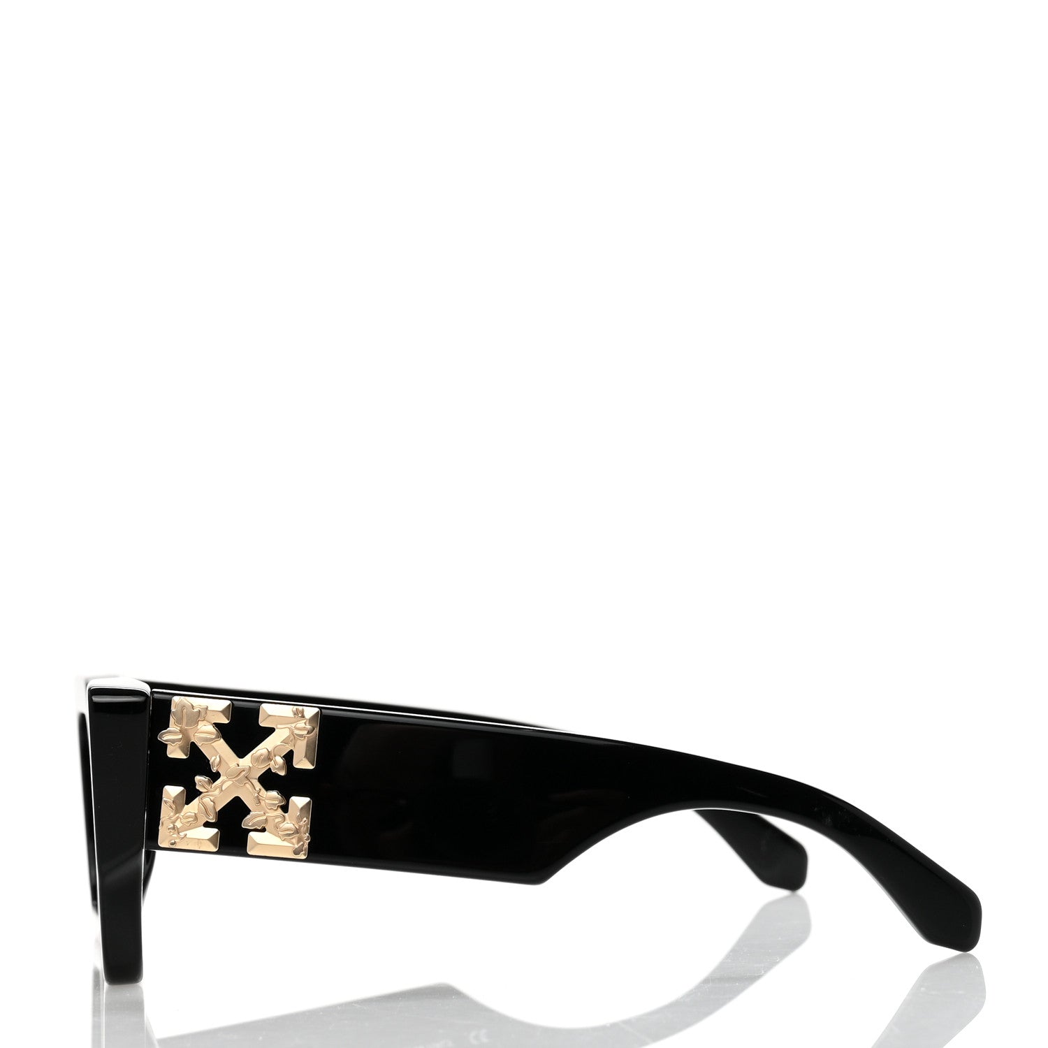 Off-White Acetate Square The Sun Sunglasses Black 3 of 8