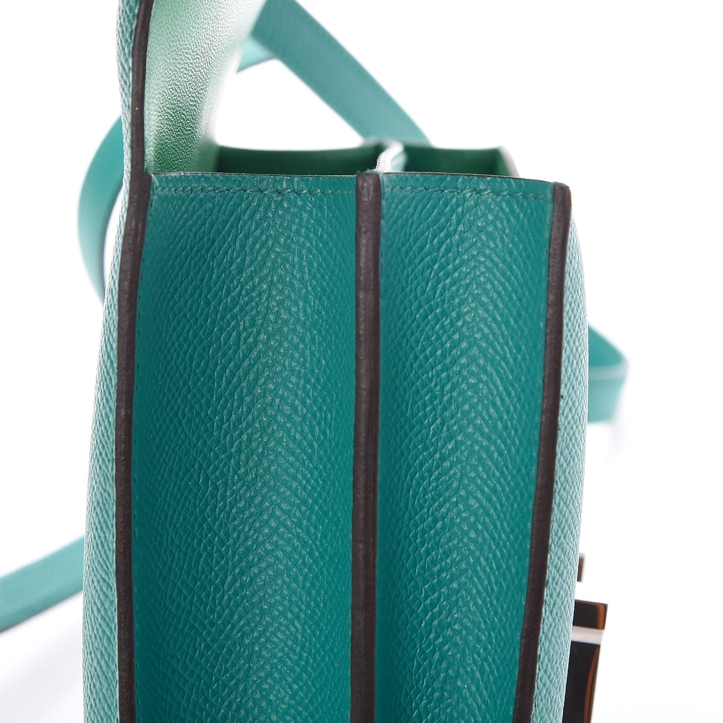 Epsom Enamel Constance 18 Bleu Paon Menthe