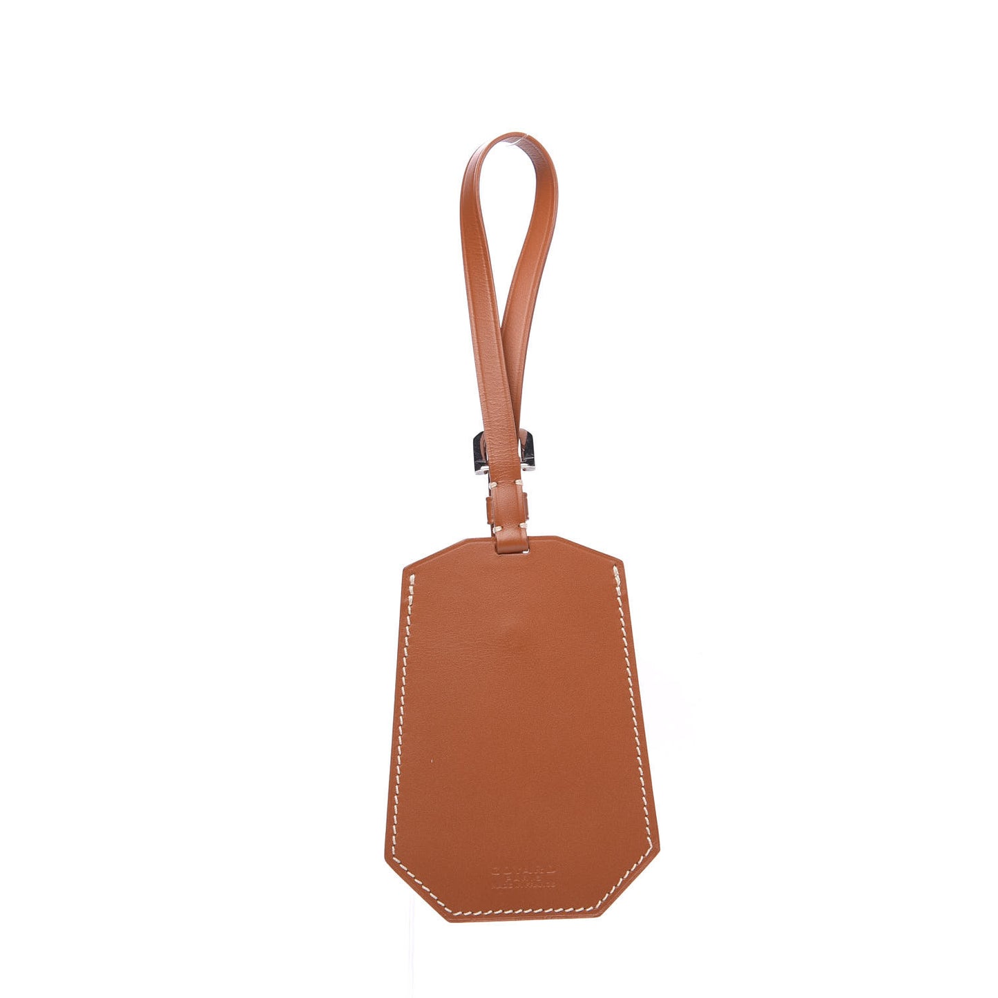 Goyardine Luggage Tag Black Gold