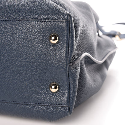 Mulberry Small Classic Grain Kensington Blue 11 of 12