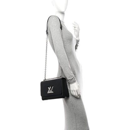 Louis Vuitton Epi Twist Shoulder Bag MM Black 2 of 11