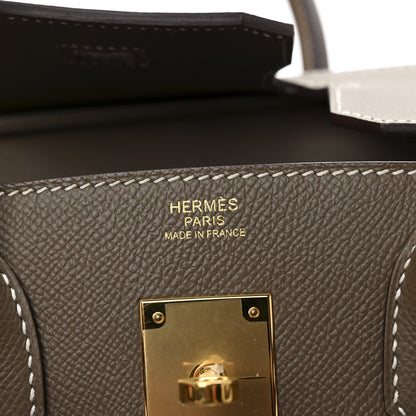 Hermes Epsom Birkin 30 Etoupe 6 of 15
