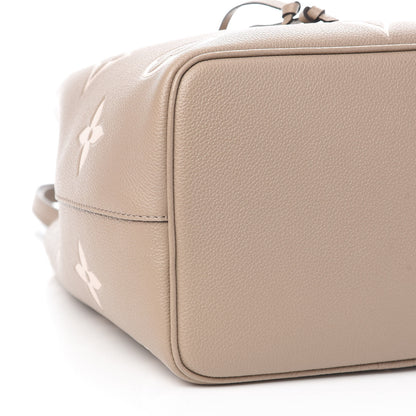 Louis Vuitton Empreinte Monogram Giant Neonoe MM Tourterelle Creme 7 of 10