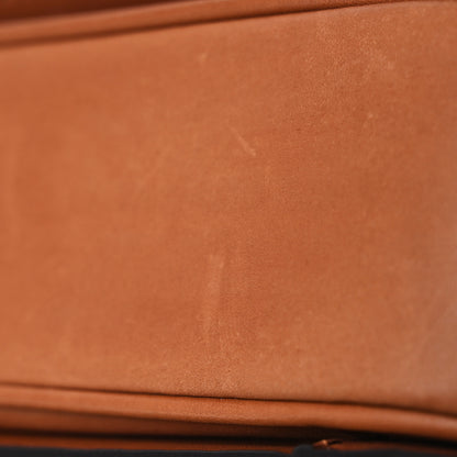 Celine Textile Calfskin Teen Triomphe Bag Natural Tan 18 of 19