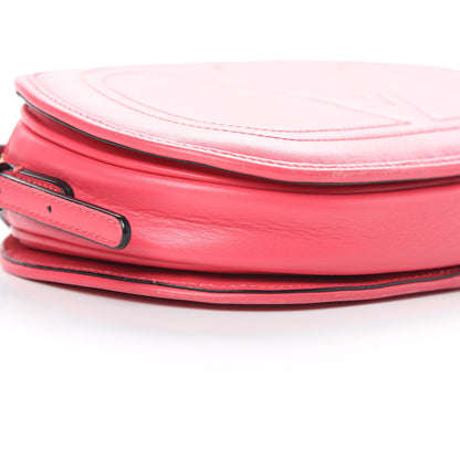 Valentino Garavani Vitello Small Logo Go Crossbody Bag Deep Rose 10 of 15
