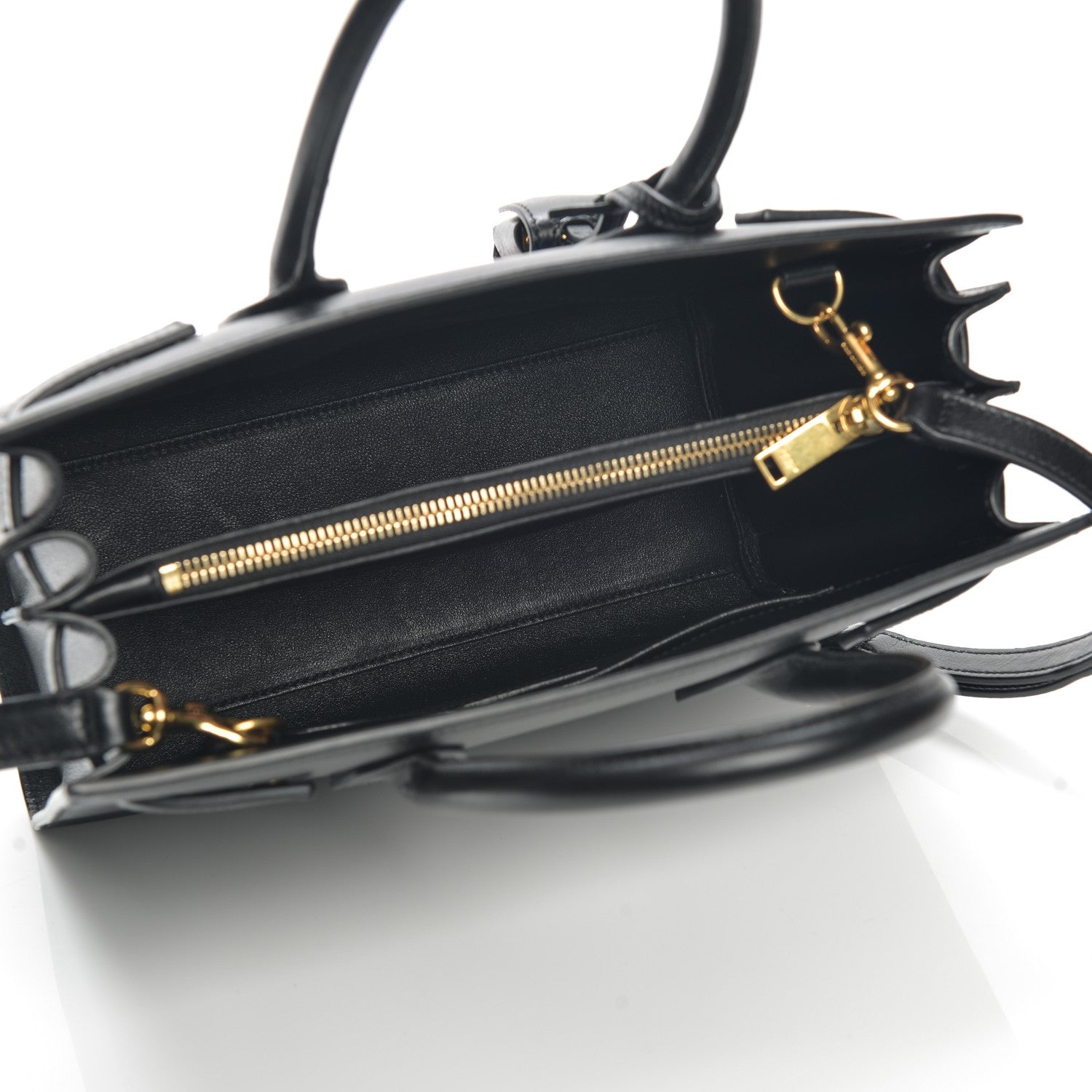 Saint Laurent Calfskin Love Patchwork Baby Sac De Jour Black 5 of 8